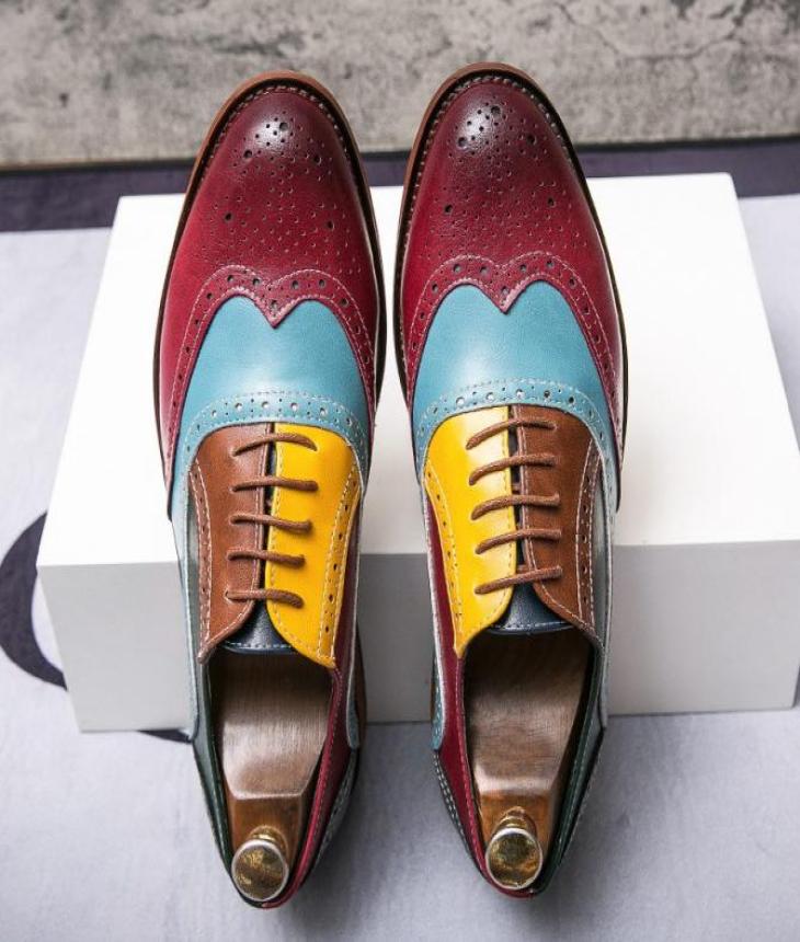 Selling Mens Mixed Color Brogue Shoes Fashion Round Toe Lace Up Trending Leisue Platform Party Zapatos Plus Size 3848 XRSY205542391, Red
Selling Mens Mixed Color Brogue Shoes Fashion Round Toe Lace Up Trending Leisue Platform Party Zapatos Plus Size 3848 XRSY205542391, Red