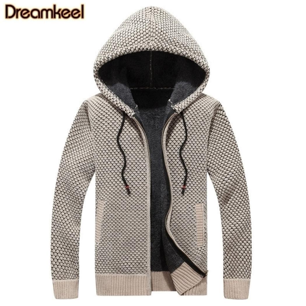 Winter Padded Knitted Sweater Men Cotton Hooded Men039s Jacket Thick Velvet Fur Jacket Cardigan Spring Outdoors Mens Sweaters R9483745, Black
Winter Padded Knitted Sweater Men Cotton Hooded Men039s Jacket Thick Velvet Fur Jacket Cardigan Spring Outdoors Mens Sweaters R9483745, Black