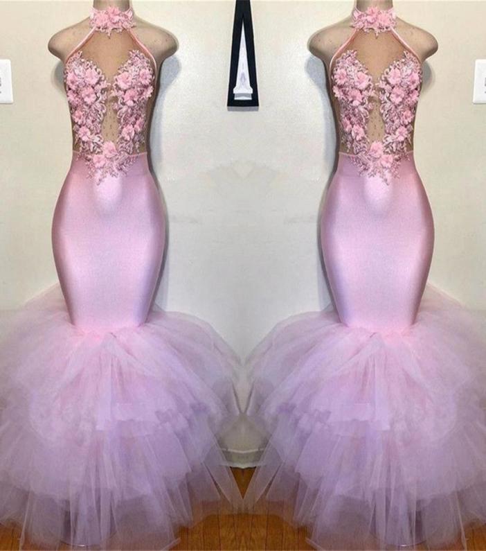 Blush Pink Mermaid Prom Dresses 2020 Halter 3D Flowers Lace Appliques Evening Gowns Plus Size African Formal Party Dress BC39867237676, Chocolate
Blush Pink Mermaid Prom Dresses 2020 Halter 3D Flowers Lace Appliques Evening Gowns Plus Size African Formal Party Dress BC39867237676, Chocolate