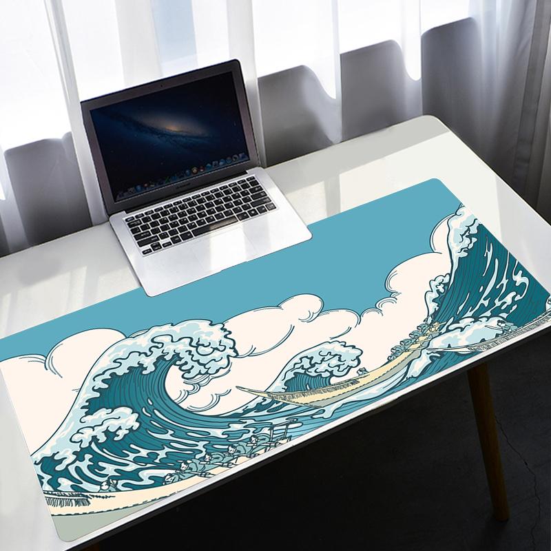 Rests Japan The Great Wave of Kanagawa Art Mouse Pad Large Computer Gaming Accessories Mousepad Gamer Rubber Keyboard Laptop Desk Mat
Rests Japan The Great Wave of Kanagawa Art Mouse Pad Large Computer Gaming Accessories Mousepad Gamer Rubber Keyboard Laptop Desk Mat