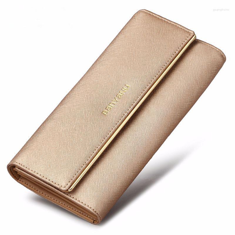 Wallets Genuine Leather Long Women Multi-functional Female Simple Tri-fold Metal Buckle Coin Purses Ladies Clutch Money Clip, Red
Wallets Genuine Leather Long Women Multi-functional Female Simple Tri-fold Metal Buckle Coin Purses Ladies Clutch Money Clip, Red