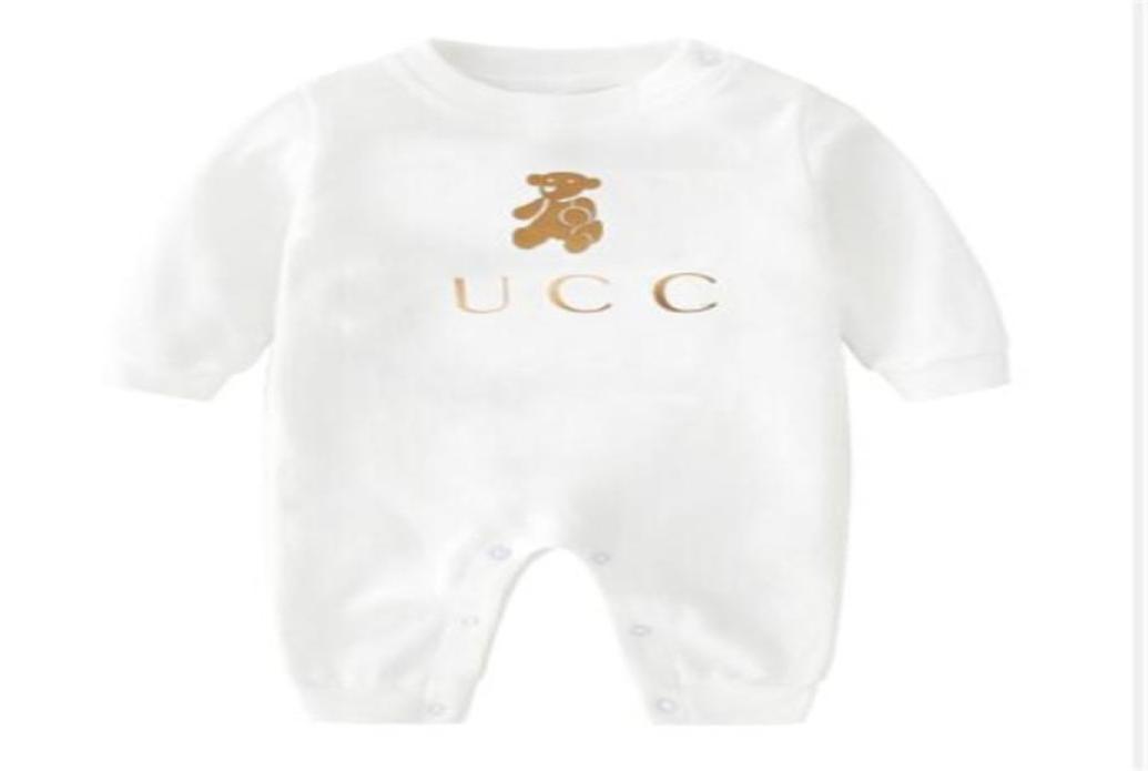 Designer 100 Cotton Rompers Baby Clothes Set Cute Infant Kids Boys Letter Romper baby girl Jumpsuit Outfits9555829, Black
Designer 100 Cotton Rompers Baby Clothes Set Cute Infant Kids Boys Letter Romper baby girl Jumpsuit Outfits9555829, Black
