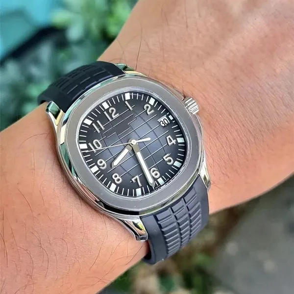2023 Mens Stainless steel Watches Sapphire mechanical Automatic Miyota Movement 40mm Rubber Strap 5ATM Waterproof Luminous Top Wristwatches montre de luxe Gold, Watch screwdriver
2023 Mens Stainless steel Watches Sapphire mechanical Automatic Miyota Movement 40mm Rubber Strap 5ATM Waterproof Luminous Top Wristwatches montre de luxe Gold, Watch screwdriver