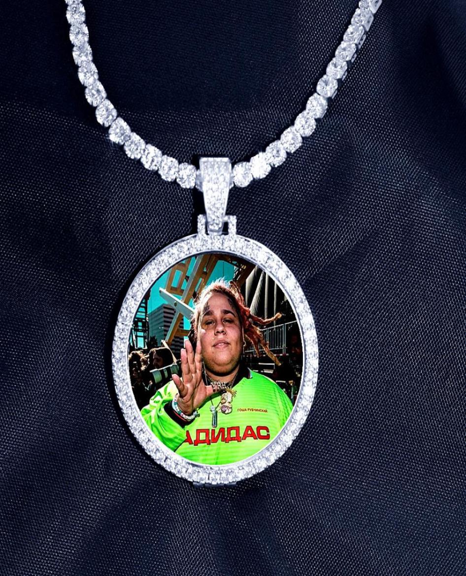Round Po Custom Made Po Medallions Pendant Picture Necklace Tennis Chain Gold Silver Color Cubic Zircon Hip Hop Jewelry8829274
Round Po Custom Made Po Medallions Pendant Picture Necklace Tennis Chain Gold Silver Color Cubic Zircon Hip Hop Jewelry8829274