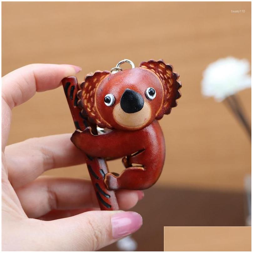 Keychains Lanyards Top Layer Cowe Small Koala Pendant Car Keychain Cute Bag Charm Accessory Creative Birthday Gift Drop Delivery F Dhd3S
Keychains Lanyards Top Layer Cowe Small Koala Pendant Car Keychain Cute Bag Charm Accessory Creative Birthday Gift Drop Delivery F Dhd3S