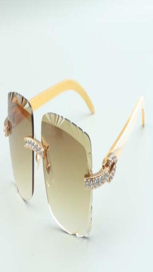 2021 Newest style natural white buffalo horns temples sunglasses 3524020 cutting lens XL diamonds glasses size 5818140mm3430102
2021 Newest style natural white buffalo horns temples sunglasses 3524020 cutting lens XL diamonds glasses size 5818140mm3430102