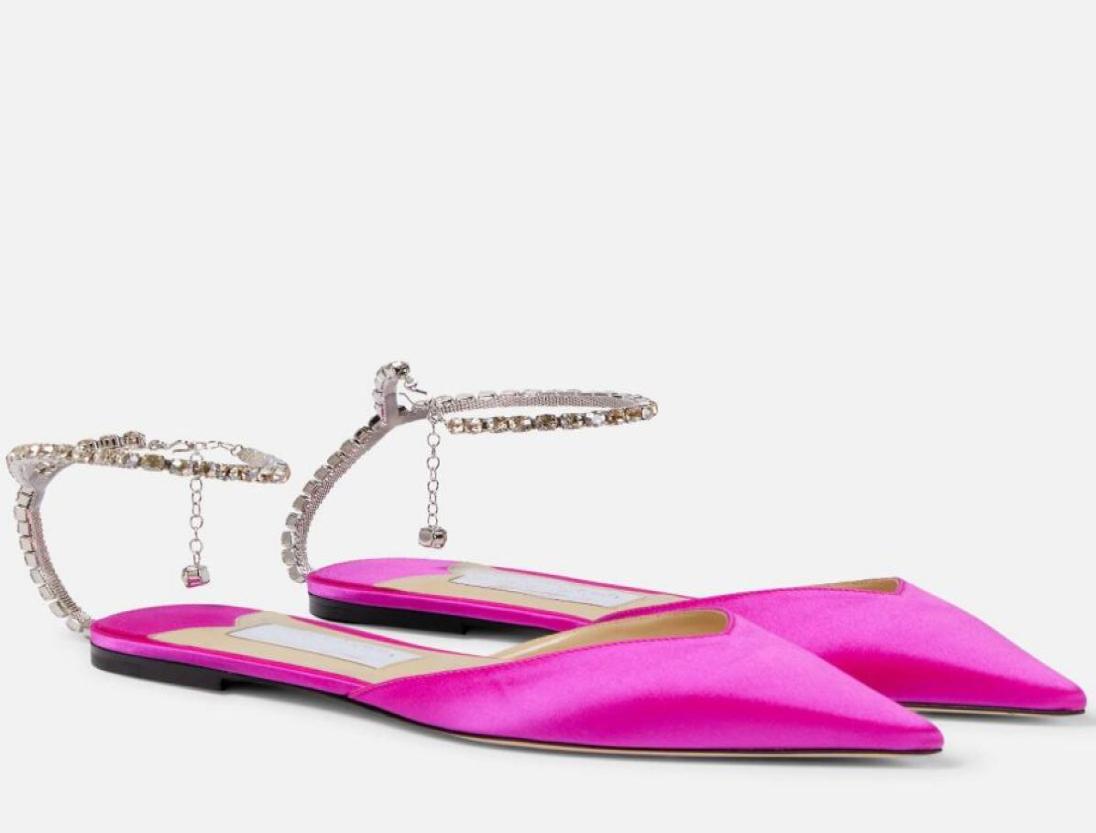 Perfect Brand Women Saeda Sandals Shoes Crystal Chain Straps Lady Flat Glitter Luxury Pointed Toe Party Wedding Footwear EU35434112314, Red
Perfect Brand Women Saeda Sandals Shoes Crystal Chain Straps Lady Flat Glitter Luxury Pointed Toe Party Wedding Footwear EU35434112314, Red