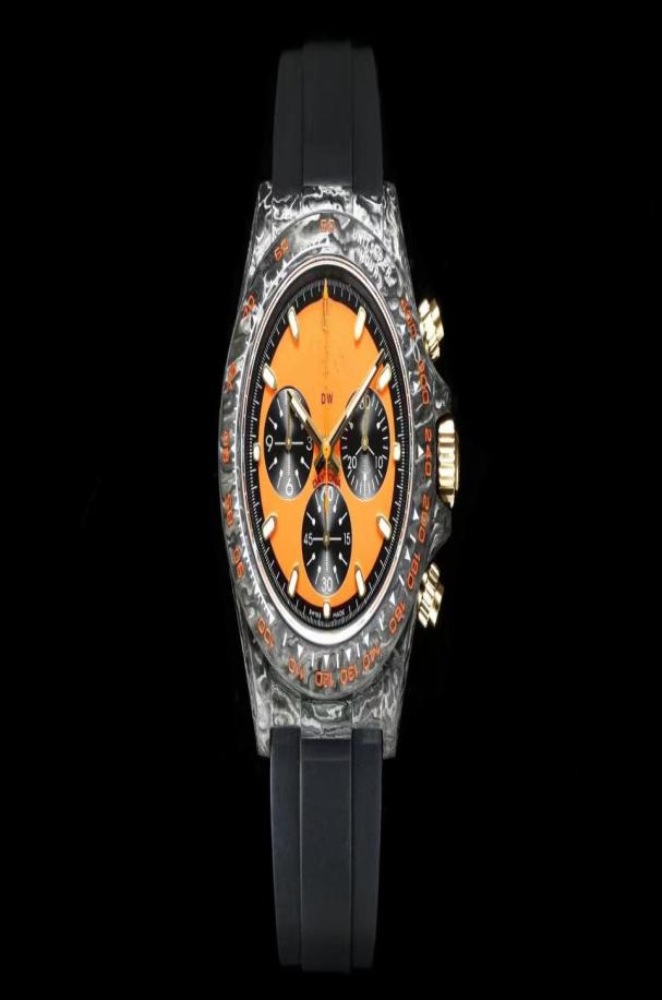TW Carbon fiber watch size 40x135mm with 7750 movement sapphire crystal glass mirror super luminous woven band5463162, Orange
TW Carbon fiber watch size 40x135mm with 7750 movement sapphire crystal glass mirror super luminous woven band5463162, Orange