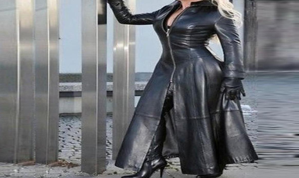 Laamei Vintage PU Jacket 2021 Winter XLong Women Faux Leather Coat Women Fashion Solid Standup Collar Zipper Retro Coat Female2066886, Black
Laamei Vintage PU Jacket 2021 Winter XLong Women Faux Leather Coat Women Fashion Solid Standup Collar Zipper Retro Coat Female2066886, Black