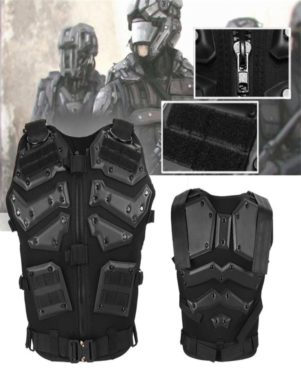 Airsoft Military Tactical Vest Molle Hunting Combat Body Armor Vest Outdoor Game Clothing Hunting Vest Training Protection 2012158287318, Black
Airsoft Military Tactical Vest Molle Hunting Combat Body Armor Vest Outdoor Game Clothing Hunting Vest Training Protection 2012158287318, Black
