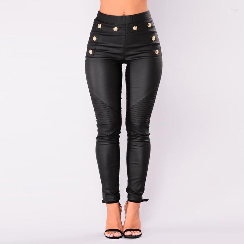 Women' Pants Women High Waist Skinny PU Leather Leggings Long Trousers Clubwear Party Fashion Cool Casual Ladies Femme Costume, Black
Women' Pants Women High Waist Skinny PU Leather Leggings Long Trousers Clubwear Party Fashion Cool Casual Ladies Femme Costume, Black