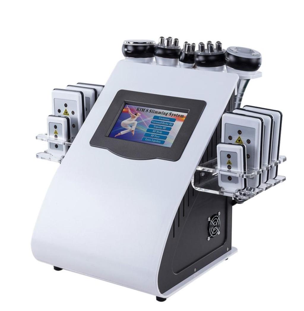 New Arrival 6 In 1 40K Ultrasonic Cavitation Vacuum Radio Frequency Laser 8 Pads lipo Laser Slimming Machine for home use 6 orders4734736
New Arrival 6 In 1 40K Ultrasonic Cavitation Vacuum Radio Frequency Laser 8 Pads lipo Laser Slimming Machine for home use 6 orders4734736