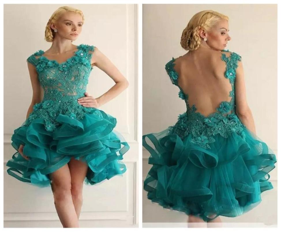 2019 Off Shoulder Short Cocktail Dresses Lace Appliques Handmade Flower Sexy Tulle Backless Prom Party Dress Formal Vestidos De So3137826, Green
2019 Off Shoulder Short Cocktail Dresses Lace Appliques Handmade Flower Sexy Tulle Backless Prom Party Dress Formal Vestidos De So3137826, Green