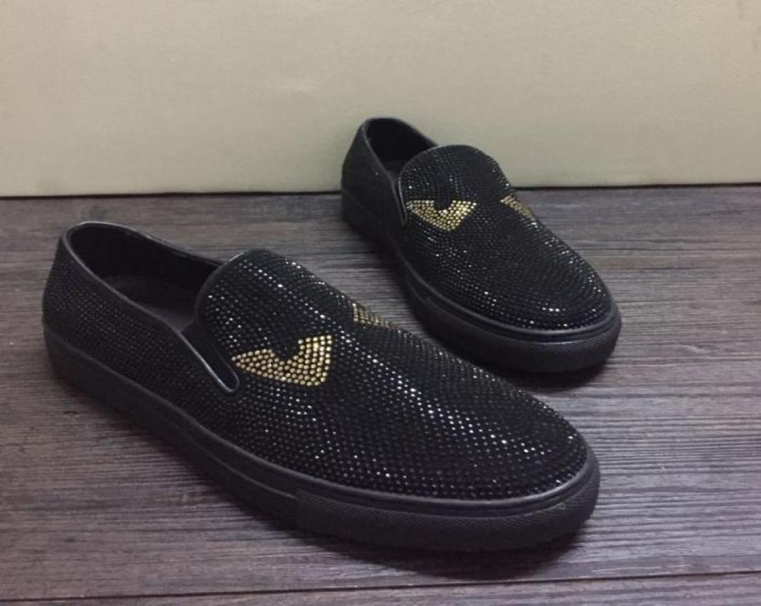 New Luxury Genuine Leather Men Slippers Superstar Casual Low Top Rivets Men Loafers Round Toe Flat Wedding Dress Shoes Size 38452144352, Black
New Luxury Genuine Leather Men Slippers Superstar Casual Low Top Rivets Men Loafers Round Toe Flat Wedding Dress Shoes Size 38452144352, Black