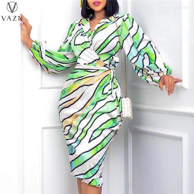 Casual Dresses VAZN 2023 African Style High Street Long Dress Sleeve Lapel Deep V Women Printed Lady Mid, Green
Casual Dresses VAZN 2023 African Style High Street Long Dress Sleeve Lapel Deep V Women Printed Lady Mid, Green