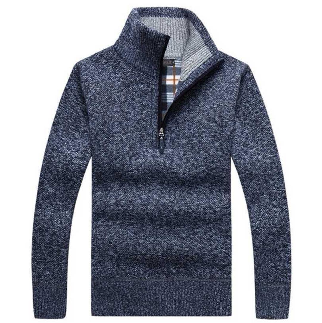 Pullover Mens Thick Warm Knitted Pullover Men Sweater Solid Fashion Turtleneck Sweaters Half Zip Warm Fleece Winter Coat Casual 229993786, Gray
Pullover Mens Thick Warm Knitted Pullover Men Sweater Solid Fashion Turtleneck Sweaters Half Zip Warm Fleece Winter Coat Casual 229993786, Gray