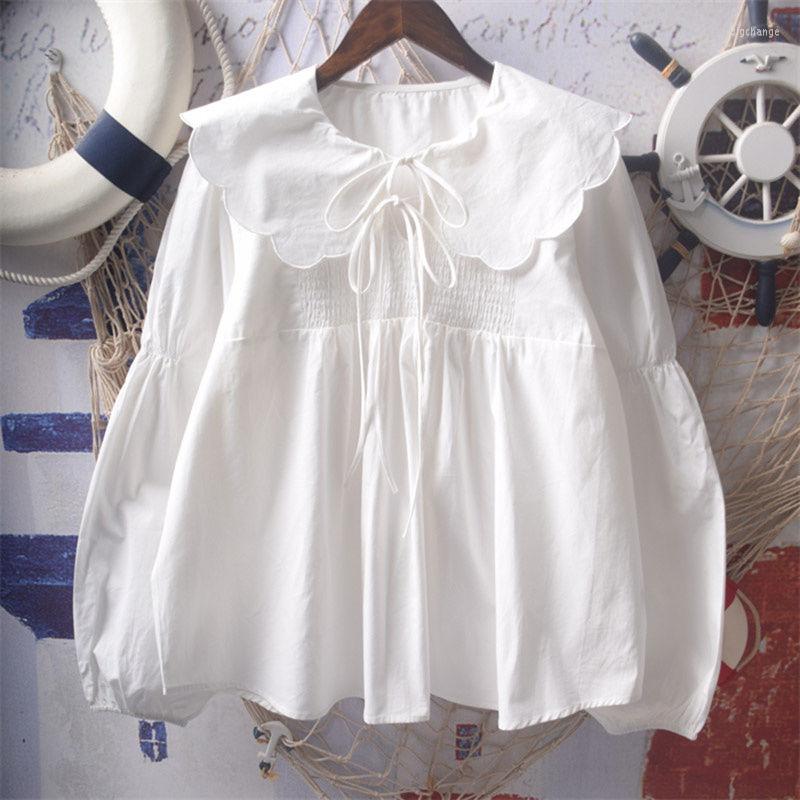 Women's Blouses Soft Neck Shirt Girl Lace Loose Design Long Sleeve Top Vintage Clothes Women Shirts &, White
Women's Blouses Soft Neck Shirt Girl Lace Loose Design Long Sleeve Top Vintage Clothes Women Shirts &, White