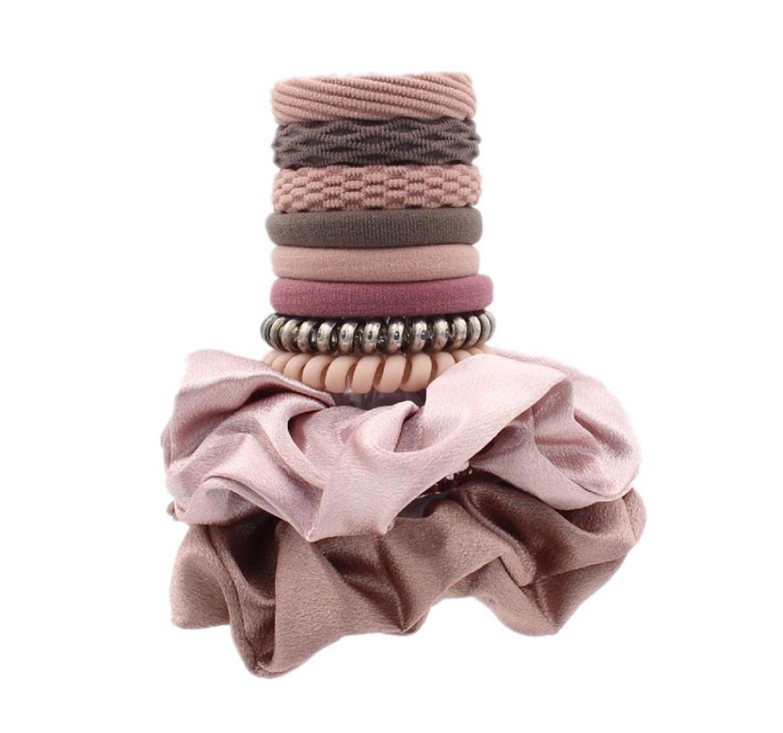 10Pcspack Women Hair Accessories Set Textured Seamless Nylon Rubber Band Spiral Cord Hair Tie Satin Scrunchies No Crease Comfy1575782
10Pcspack Women Hair Accessories Set Textured Seamless Nylon Rubber Band Spiral Cord Hair Tie Satin Scrunchies No Crease Comfy1575782