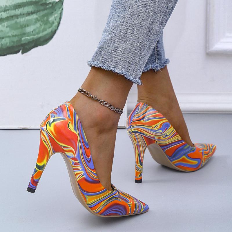 Dress Shoes Cross-border Spring Autumn Fashion Pointed High Heel Lacquer Leather Women's Casual Graffiti Large Single Shoe Women, Orange
Dress Shoes Cross-border Spring Autumn Fashion Pointed High Heel Lacquer Leather Women's Casual Graffiti Large Single Shoe Women, Orange