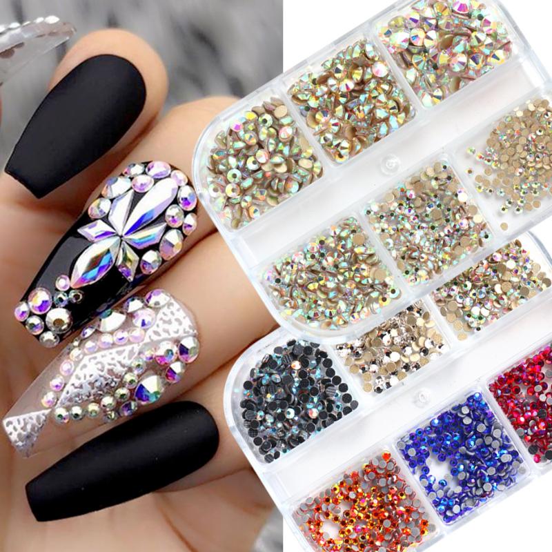 Nail Art Decorations Crystal Glass Nails Rhinestones AB White Stones Flatback Diamond Design Charm Gems Accessories SA1926Nail DecorationsNa
Nail Art Decorations Crystal Glass Nails Rhinestones AB White Stones Flatback Diamond Design Charm Gems Accessories SA1926Nail DecorationsNa