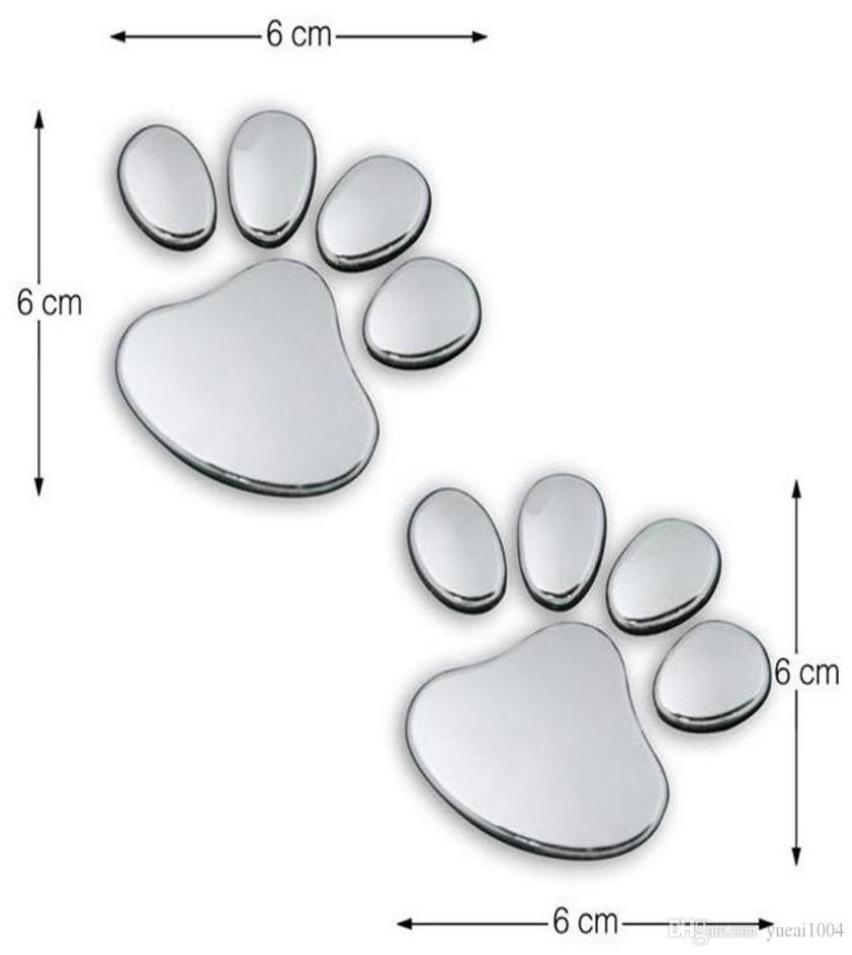 A pair Car Sticker Cool Design Paw 3D Animal Dog Cat Bear Foot Prints Footprint 3M Decal Car Stickers Silver Gold1938360, Black
A pair Car Sticker Cool Design Paw 3D Animal Dog Cat Bear Foot Prints Footprint 3M Decal Car Stickers Silver Gold1938360, Black