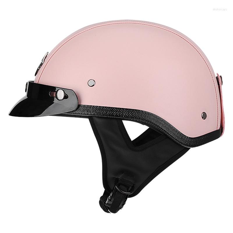 

Motorcycle Helmets Motorbike Helm For Adults DOT Approved Motocross Moto Bike Half Face Helmet, B5