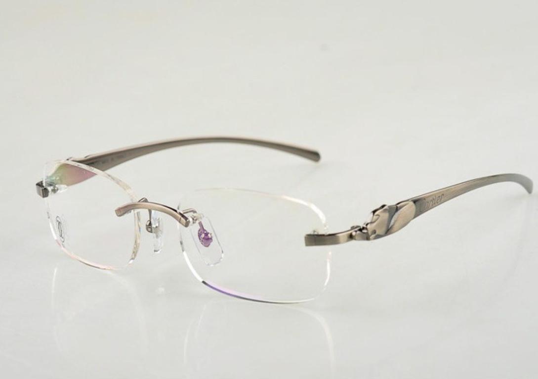 New Fashion High Quality Brand Pure Titanium Rimless Glasses Frame Men039s Myopia Glasses Business Gold Plated Leopard Head Gla9929368
New Fashion High Quality Brand Pure Titanium Rimless Glasses Frame Men039s Myopia Glasses Business Gold Plated Leopard Head Gla9929368