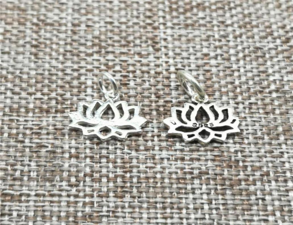 Charms 925 Sterling Silver Small Lotus 2Sided For Yoga Meditation Bracelet Necklace5157305
Charms 925 Sterling Silver Small Lotus 2Sided For Yoga Meditation Bracelet Necklace5157305