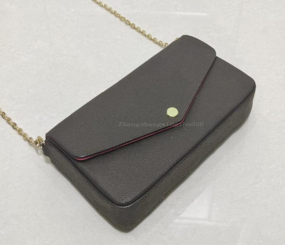 Women wallets Shoulder bags 3pcsset multi pochette accessories clutch Handbags Leather Lady Chain Crossbody Messenger bag Card ho7124484, Grey
Women wallets Shoulder bags 3pcsset multi pochette accessories clutch Handbags Leather Lady Chain Crossbody Messenger bag Card ho7124484, Grey