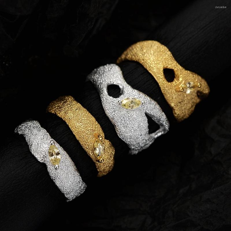 Cluster Rings Korean Simple S925 Sterling Silver Burned Wrinkle Texture Ring Female Ins Wind Opening Inlaid Marquise Index Finger
Cluster Rings Korean Simple S925 Sterling Silver Burned Wrinkle Texture Ring Female Ins Wind Opening Inlaid Marquise Index Finger
