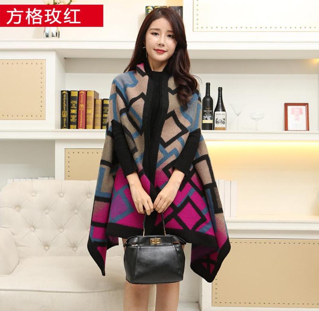 New 2020 women winter scarf warmer shawl ladies plaid Blanket knit wrap Cashmere poncho capes female echarpe4203660
New 2020 women winter scarf warmer shawl ladies plaid Blanket knit wrap Cashmere poncho capes female echarpe4203660