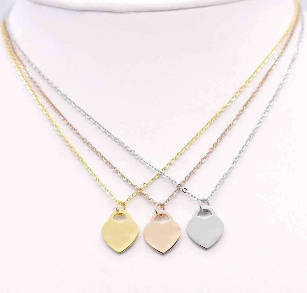 Stainless steel fashion heart-shaped tag necklace short female jewelry 18k gold titanium peach heart pendant Necklaces for women fashion
Stainless steel fashion heart-shaped tag necklace short female jewelry 18k gold titanium peach heart pendant Necklaces for women fashion