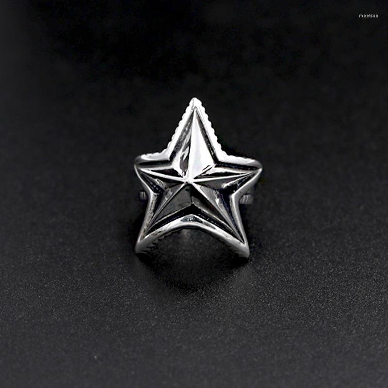 Cluster Rings Solid 925 Sterling Silver MENS Women Star Punk Biker Ring Jewelry Gift A5139
Cluster Rings Solid 925 Sterling Silver MENS Women Star Punk Biker Ring Jewelry Gift A5139