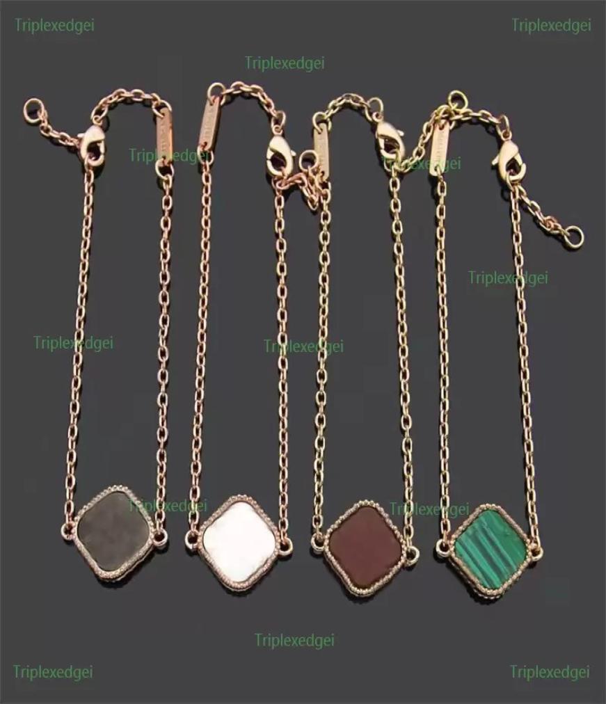 Classic Fashion 4Four Leaf Clover Single flower Pendant Charm Bracelets Chain 18K Gold Agate Shell MotherofPearl for Women Girl1573080
Classic Fashion 4Four Leaf Clover Single flower Pendant Charm Bracelets Chain 18K Gold Agate Shell MotherofPearl for Women Girl1573080