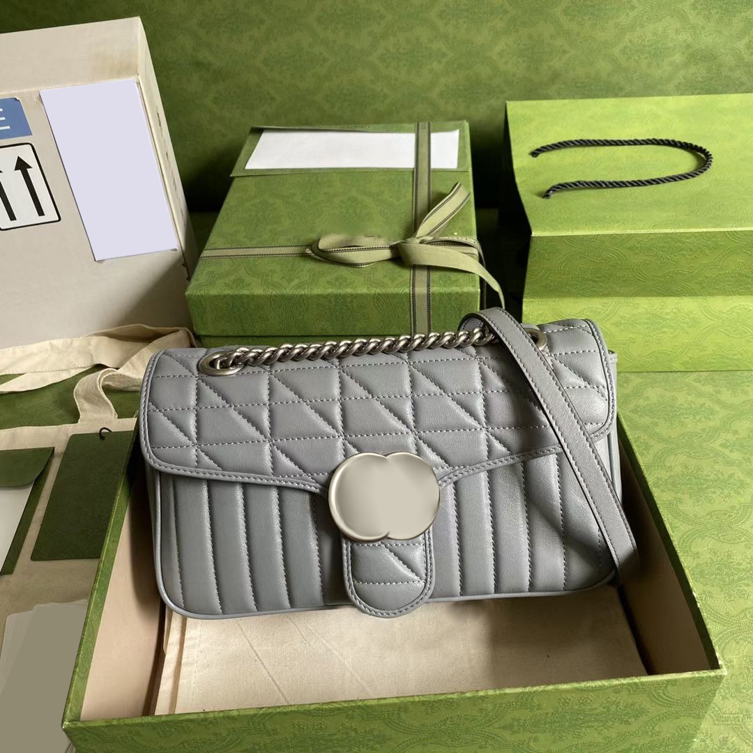 Luxury Designer bag Guicci Marmont Shoulder Bags Messenger handbags mini fashion Cross Body totes womens leather wallet men clutch postman handbag purse Two straps, White
Luxury Designer bag Guicci Marmont Shoulder Bags Messenger handbags mini fashion Cross Body totes womens leather wallet men clutch postman handbag purse Two straps, White