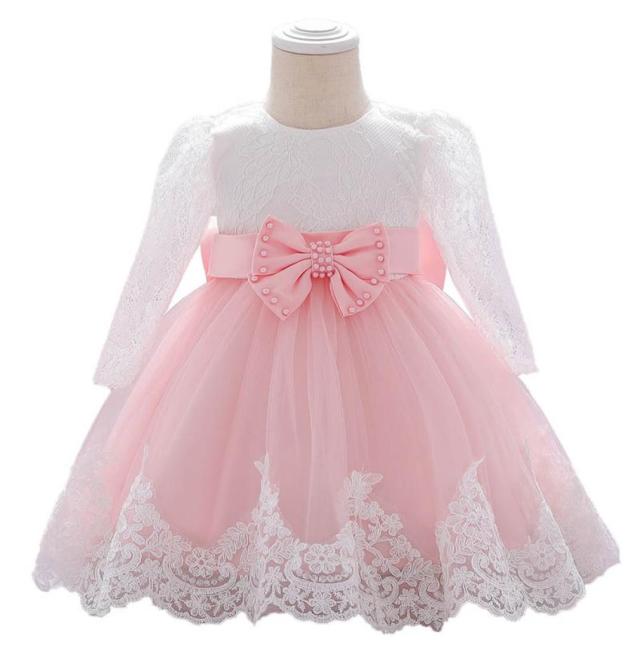 Ins Lace baby girl dress bows long sleeve girls dresses baby girl baptism gown christening dress baby girl 1st birthday party dres3138628, Pink
Ins Lace baby girl dress bows long sleeve girls dresses baby girl baptism gown christening dress baby girl 1st birthday party dres3138628, Pink
