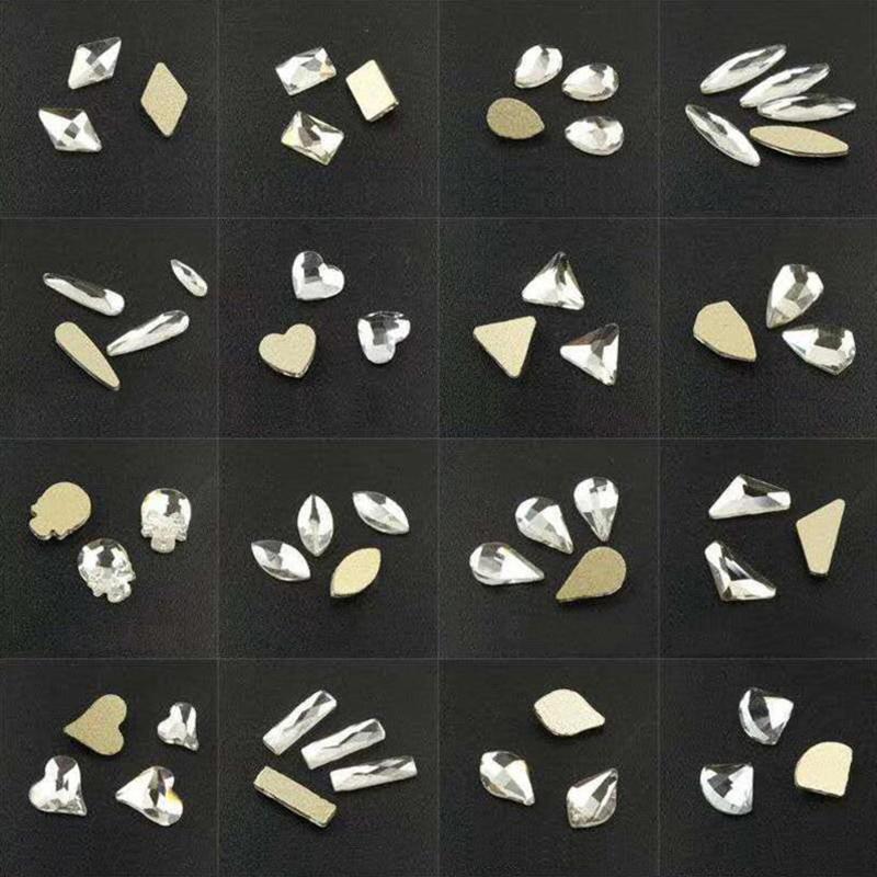 Nail Art Decorations 200pcs/pack Glitter Crystal AB Flat Back Non Fix Rhinestones Beauty Shiny 3D Glass Set Wholesales
Nail Art Decorations 200pcs/pack Glitter Crystal AB Flat Back Non Fix Rhinestones Beauty Shiny 3D Glass Set Wholesales