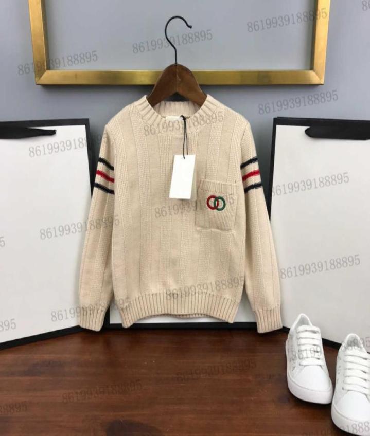 2021ss autumn and winter new knitted cashmere cardigan sweaters jacket kids autumn clothing winter coat size 1001601550681, Blue