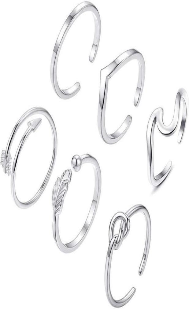 6PCS Arrow Knot Wave Rings for Women Adjustable Stackable Thumb Open Rings Set Summer Vacation Jewelry X071525336085134946
6PCS Arrow Knot Wave Rings for Women Adjustable Stackable Thumb Open Rings Set Summer Vacation Jewelry X071525336085134946