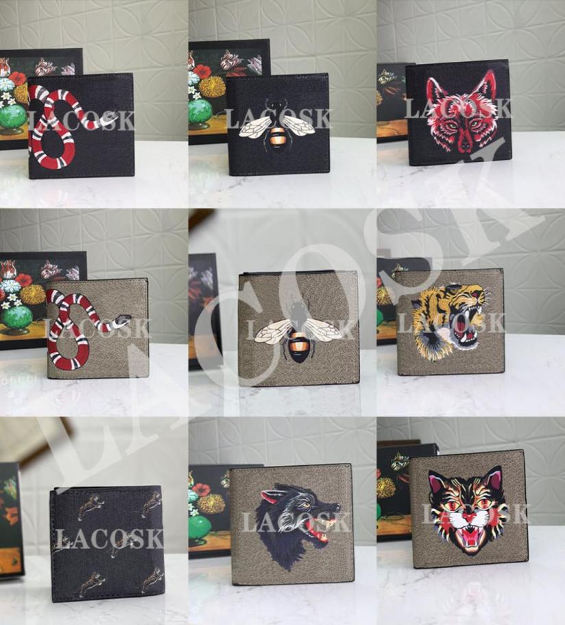 2022 Genuine Leather Men Designer Wallets Woman Short Purses Bag Classic Tiger Animal with Lettter Top Quality with Box4451716, Red
2022 Genuine Leather Men Designer Wallets Woman Short Purses Bag Classic Tiger Animal with Lettter Top Quality with Box4451716, Red