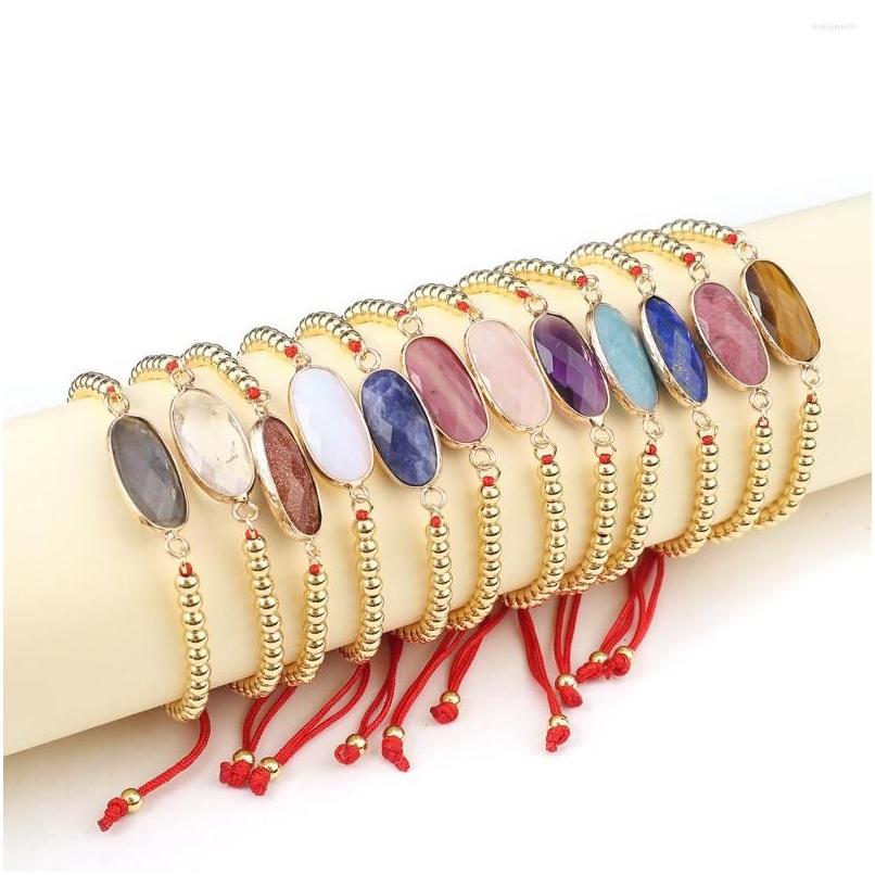 Chain Link Bracelets Natural Stone Lapis Lazi Connector Woven Red Rope Handmade Charming Women Girls Jewelry Accessories Drop Deliver Dhhe3
Chain Link Bracelets Natural Stone Lapis Lazi Connector Woven Red Rope Handmade Charming Women Girls Jewelry Accessories Drop Deliver Dhhe3
