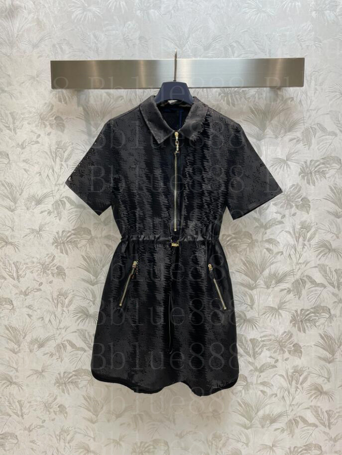 Women's Temperament Polo Neck Half Zipper Dress Half Zipper Drawstring Waist Wrap Dress 526
Women's Temperament Polo Neck Half Zipper Dress Half Zipper Drawstring Waist Wrap Dress 526