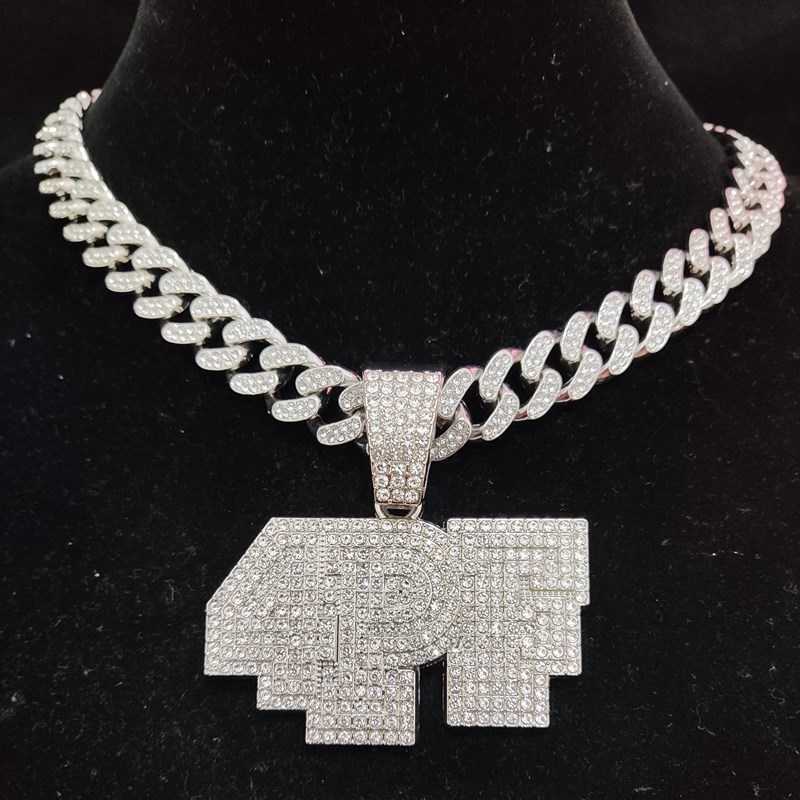 Men Women Hip Hop 4PF Pendant Necklace with 13mm Crystal Cuban Chain HipHop Iced Out Bling Necklaces Fashion Charm Jewelry
Men Women Hip Hop 4PF Pendant Necklace with 13mm Crystal Cuban Chain HipHop Iced Out Bling Necklaces Fashion Charm Jewelry