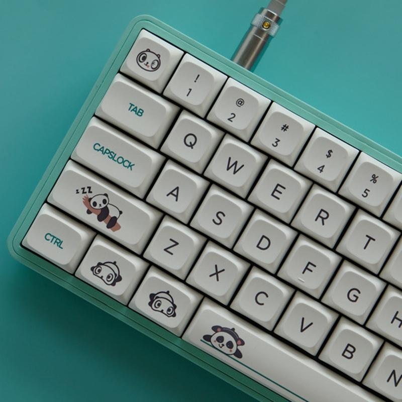 Combos 137 Key PBT Keycap DYESUB QX1 Profile Similar to XDA Personalized Minimalist Panda Theme Keycap For Mechanical Keyboard
Combos 137 Key PBT Keycap DYESUB QX1 Profile Similar to XDA Personalized Minimalist Panda Theme Keycap For Mechanical Keyboard
