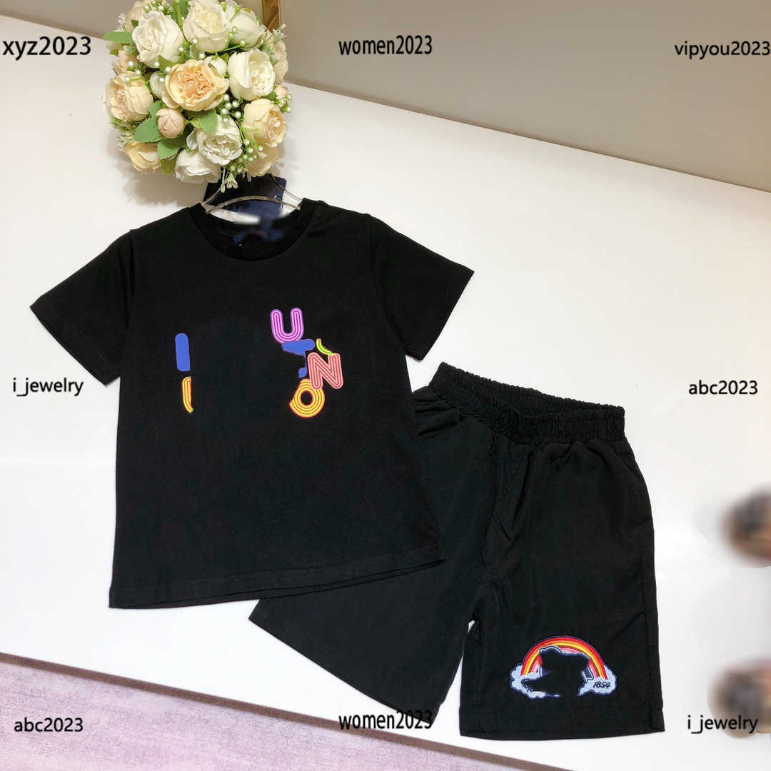 luxury baby Tracksuits high quality KIds Clothes Child Sets Baby 2pcs Colorful letter print and elastic waist shorts #Multiple product, #1-white
luxury baby Tracksuits high quality KIds Clothes Child Sets Baby 2pcs Colorful letter print and elastic waist shorts #Multiple product, #1-white