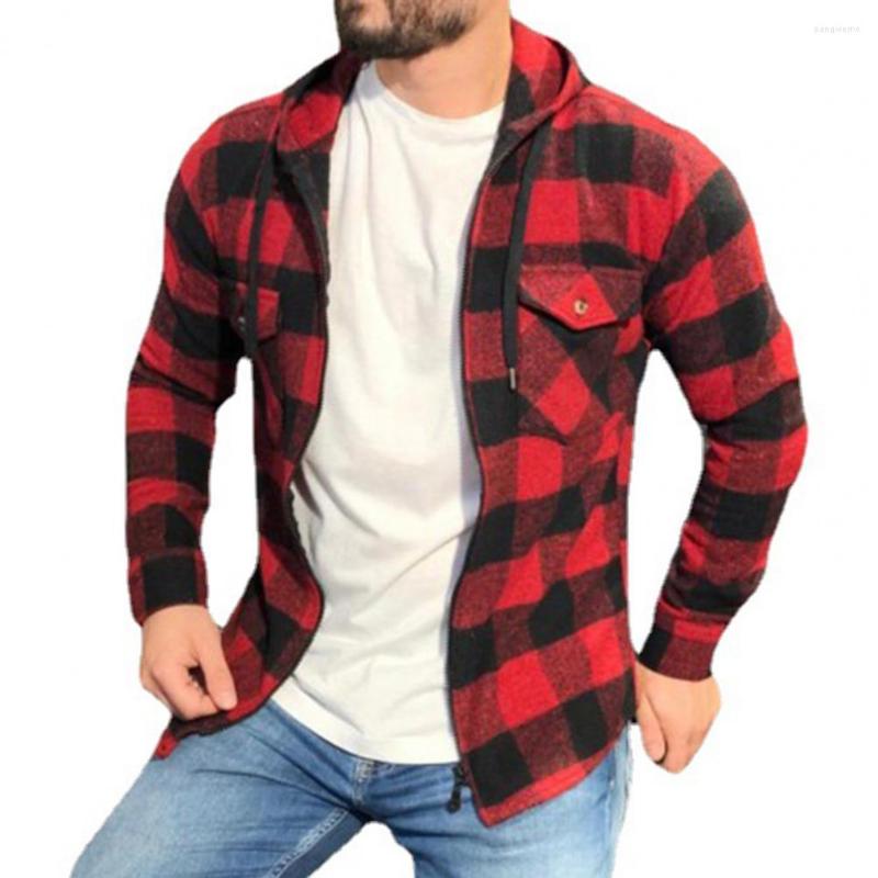 Men's Jackets Harajuku For Men Mens Plaid Printed Hoodie Spring AutumnZipper Coats Casual Long Sleeve, Red
Men's Jackets Harajuku For Men Mens Plaid Printed Hoodie Spring AutumnZipper Coats Casual Long Sleeve, Red