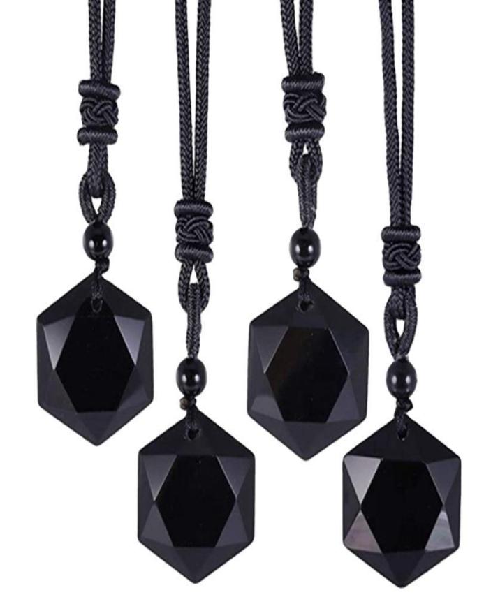 Pendant Necklaces Black Obsidian Stars Lucky Amulet Love Natural Energy Stone Necklace For Women Men Crystal Pendulum Jewelry4335022
Pendant Necklaces Black Obsidian Stars Lucky Amulet Love Natural Energy Stone Necklace For Women Men Crystal Pendulum Jewelry4335022