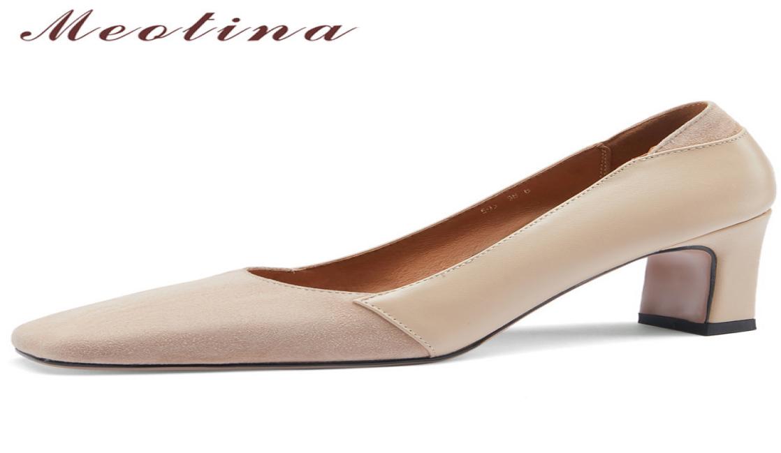 Woman Shoes Genuine Leather High Heels Square Toe Pumps Chunky Heel Ladies Footwear Spring Apricot Big Size 43 2105172874457, Split
Woman Shoes Genuine Leather High Heels Square Toe Pumps Chunky Heel Ladies Footwear Spring Apricot Big Size 43 2105172874457, Split