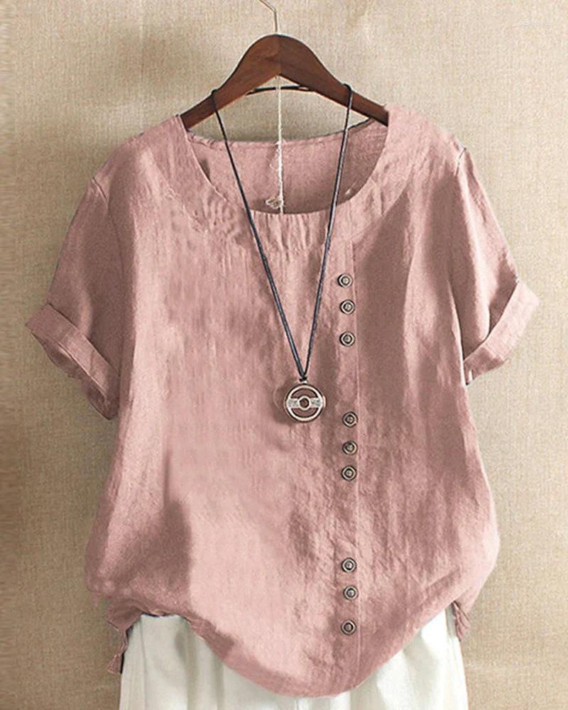 Women's Blouses Cotton And Linen Tops Casual Loose T-shirts Women's Clothing Versatile Commuting Sexy Temperament, Green
Women's Blouses Cotton And Linen Tops Casual Loose T-shirts Women's Clothing Versatile Commuting Sexy Temperament, Green