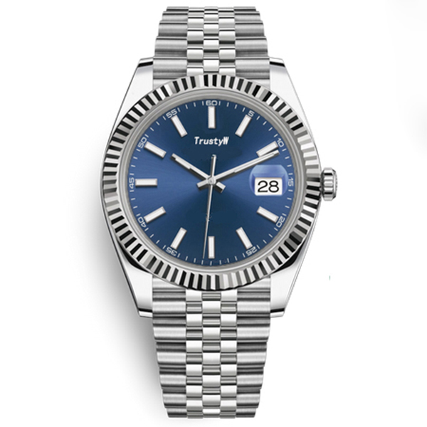 New Mens watches 41mm Automatic 2813 movement watches Rhodium Wimbledon Stainless steel Jubilee strap Men watch Women watches With box papers montre de luxe
New Mens watches 41mm Automatic 2813 movement watches Rhodium Wimbledon Stainless steel Jubilee strap Men watch Women watches With box papers montre de luxe